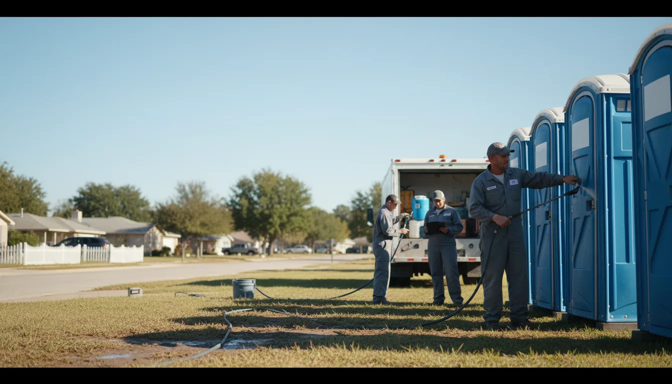 Long-Term Portable Toilet Rental in Pleasant View, CO near me